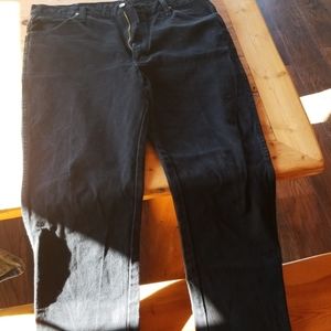 Men's wrangler 36x38 dress jeans
